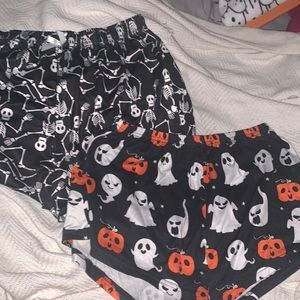 Shein Halloween PJ Shorts 2 pack